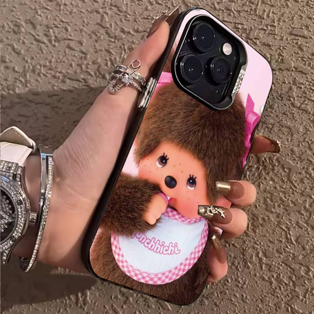 Cute M-monchhichis-s Phone Case for iPhone 17,16,15,14,13,12,11,Pro,X,Xs,Max,Plus Shockproof Cover