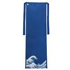 Edoten Etchu Fundoshi (Lendenschurz) - Hergestellt in Japan, 100% Baumwolle, Ausgebleicht gefärbt, Stilvolles japanisches Muster, Herren, Einheitsgröße, Wellenmuster, Bügeln