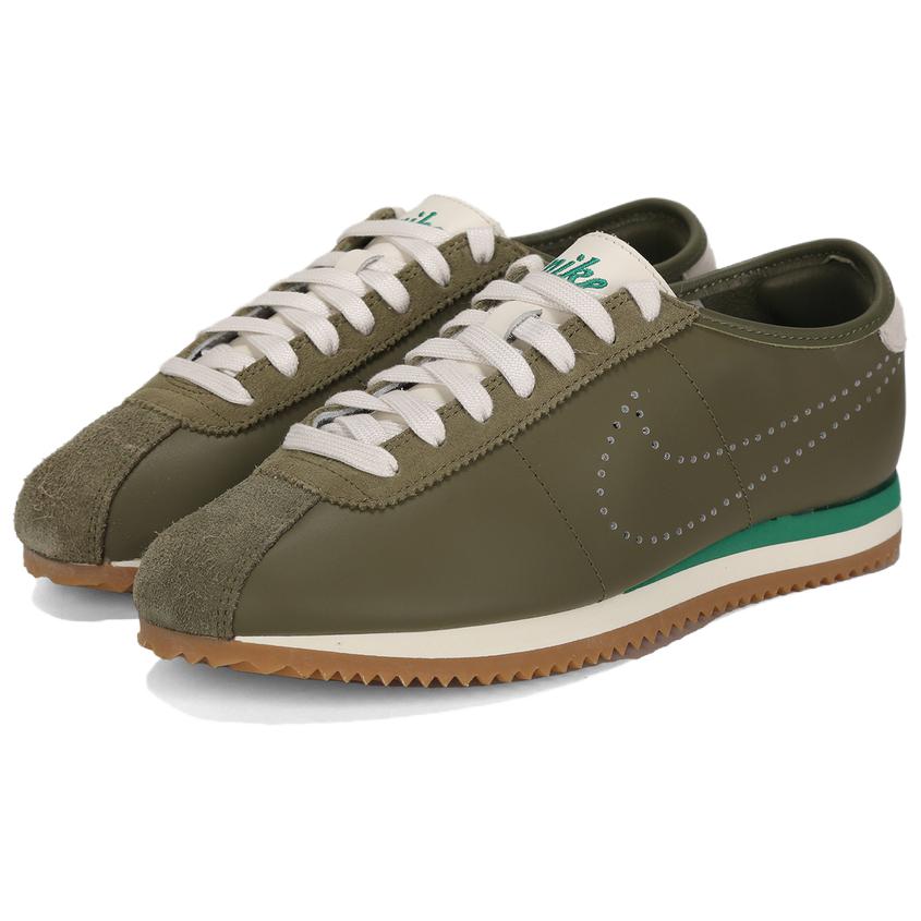 Nike Cortez LT Comfortable Versatile Lifestyle Casual Shoes Women Sneaker Olive-Green HQ1841-201