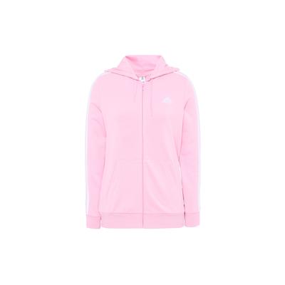 Essentials Sweat à capuche zippé Color Block Veste Sport Décontractée Veste Femme Rose HL2059