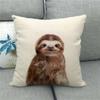 Cute Tiger Wild Animal Fierce Beast Digital Printing Short Plush Pillow Covers For Car Sofa Office Cushion Cover Home Goods