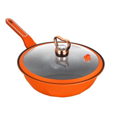 Conjunto de Utensílios de Cozinha Wok para Saltear a Micro-Pressão 32cm