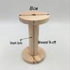 DIY Wooden Spool for Handmade Accessories, Large Winding Coil & Cloth I-Shaped Wheel