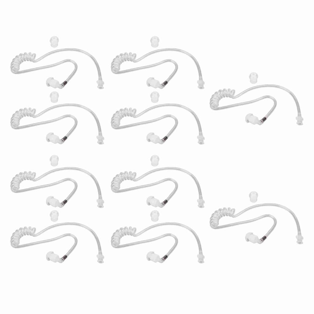 Replacement Acoustic Tube Comfortable Detachable Transparent Clear Acoustic Tube for Motorola Two