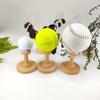3Pcs Storage Rack Golf  Wooden Base Set Wooden Golf Tennis Ball Support Golf Ball Tees  Baseball