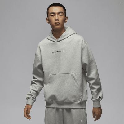 Jordan Sport Dri FITHOOP Fleece Sweatshirt Men s Heather Gray/Black XL