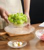 Crystal Glass Bowl Hammered Texture Modern Tableware Salad Fruit Dessert Snack Bowl