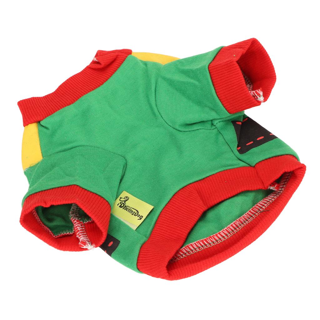 Hunde Weihnachts-Shirt Weich Polyester Elastisch Atmungsaktiv Schweißabsorption Haustier Weihnachts-Outfit für