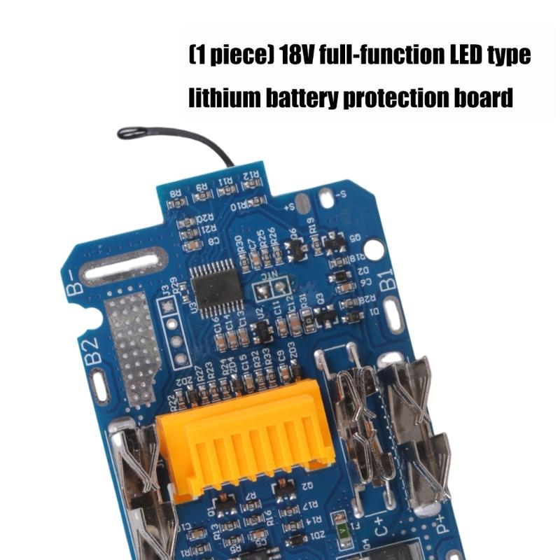 Advanced PCB Lithium Batteries Protections Board With Intelligent Current Management For BL1830 BL1850 BL1860 18V Power Tool