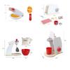 Non-Toxic Wooden Kitchen Pretend Play Toy Simulation Wooden Coffee Machine Toaster Machine Food Mixer Baby Early Learning Educational Toys