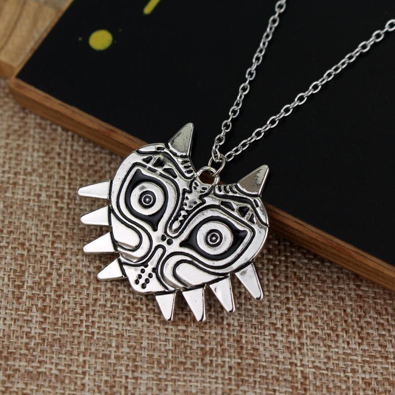 Game Legend of Zelda Skyward Sword Necklace Time Shield Owl Breath of the Wild Pendant 60CM