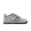 Nike Air Force 1 Low Skateboard Shoes GS Distressed Gray DH2920-111(Team186-)