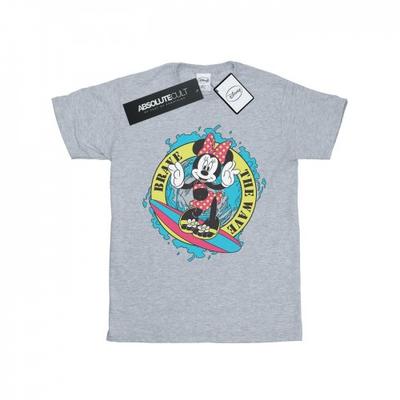 Mens Minnie Mouse Brave The Wave T-Shirt