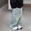 Kids Jeans Loose Straight Pants Autumn New Korean Boys' Fashion Retro Style Jeans Children's Pants Girls Clothes