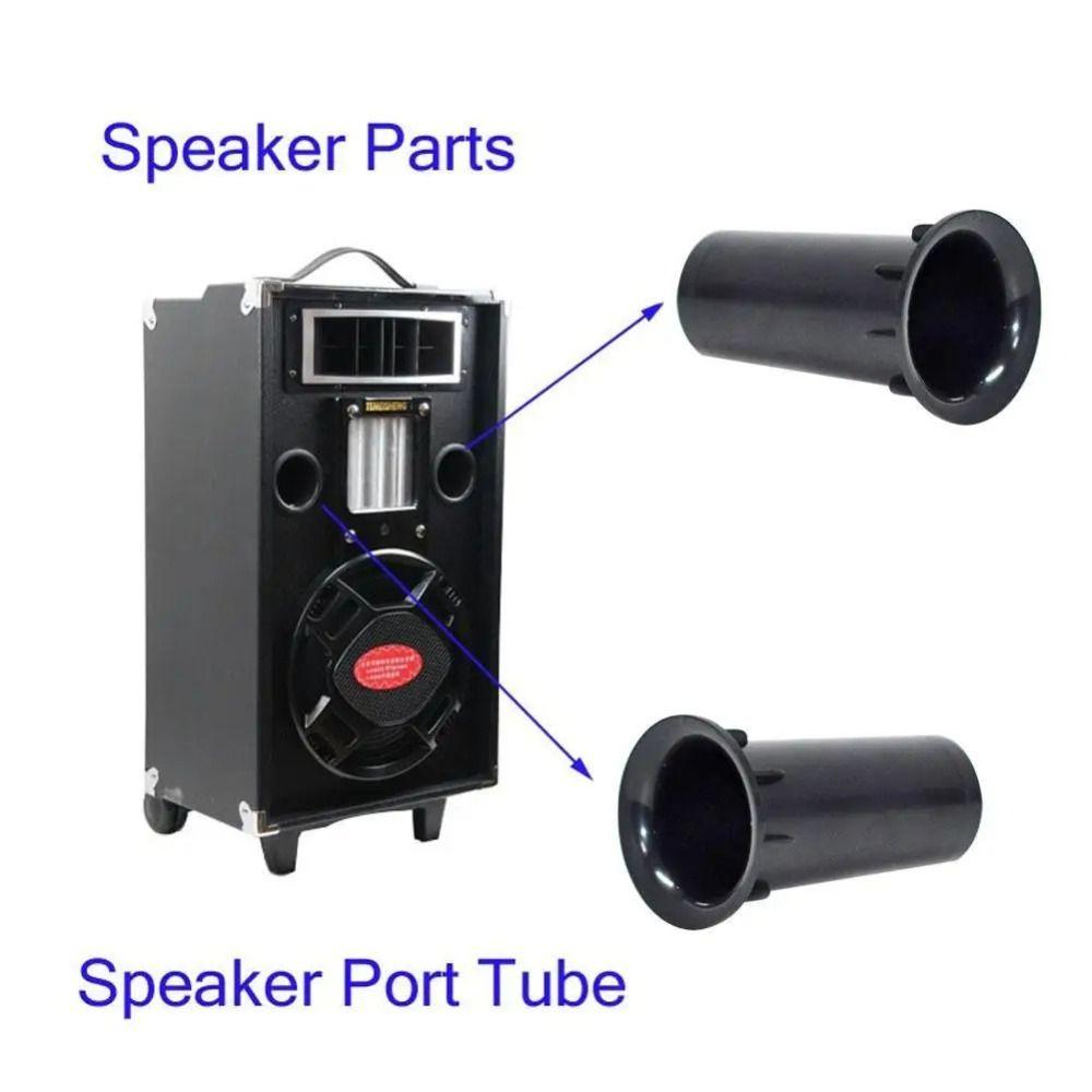 1Pcs New Durable Vent Speaker Port Tube Plastic Bass Reflexes Inverted Tube Guide Tube for 2-15inch Speaker