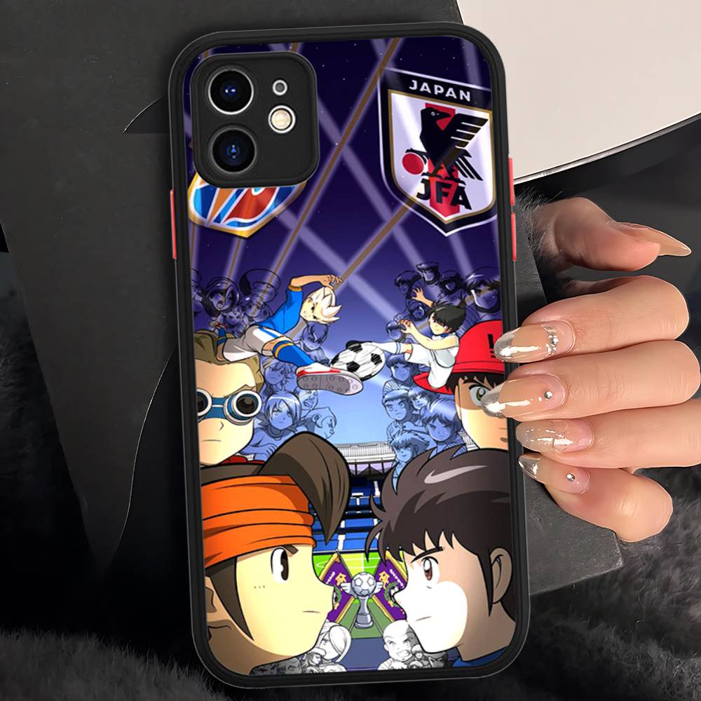 Axel Blaze Firestorm Inazuma Eleven Phone Case For IPhone 16e 16 15 14 13 12 11 Pro Max X XS Max Plus Matte Clear