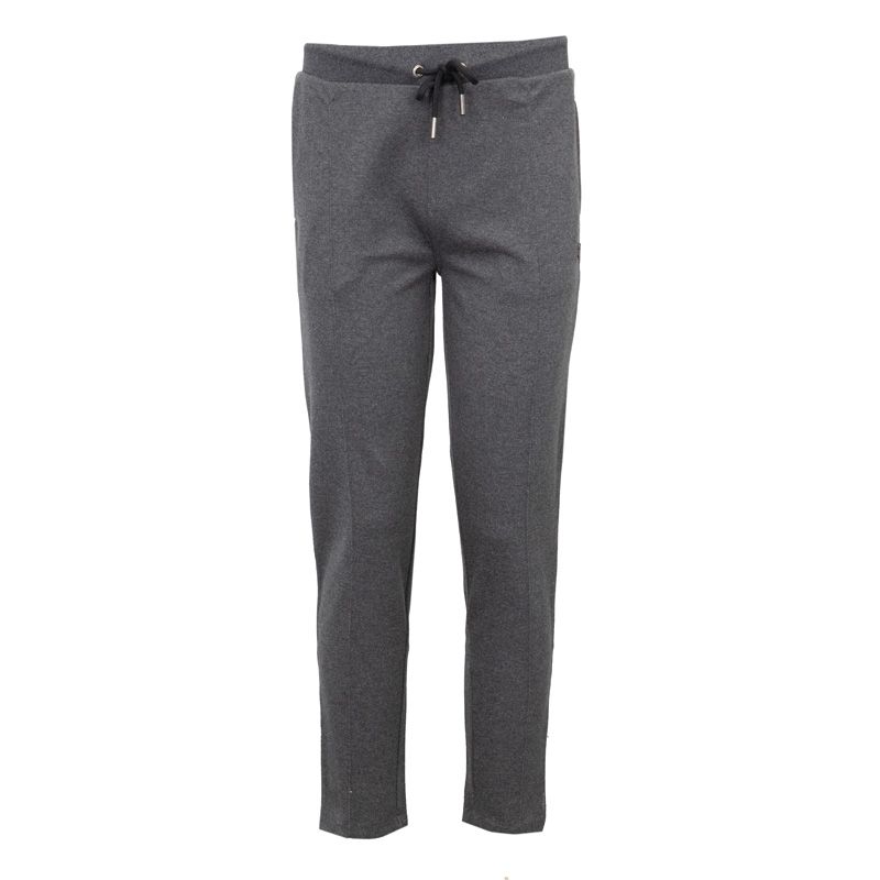 Pantalon carotte jogging chiné coton pianissimo Homme CERRUTI