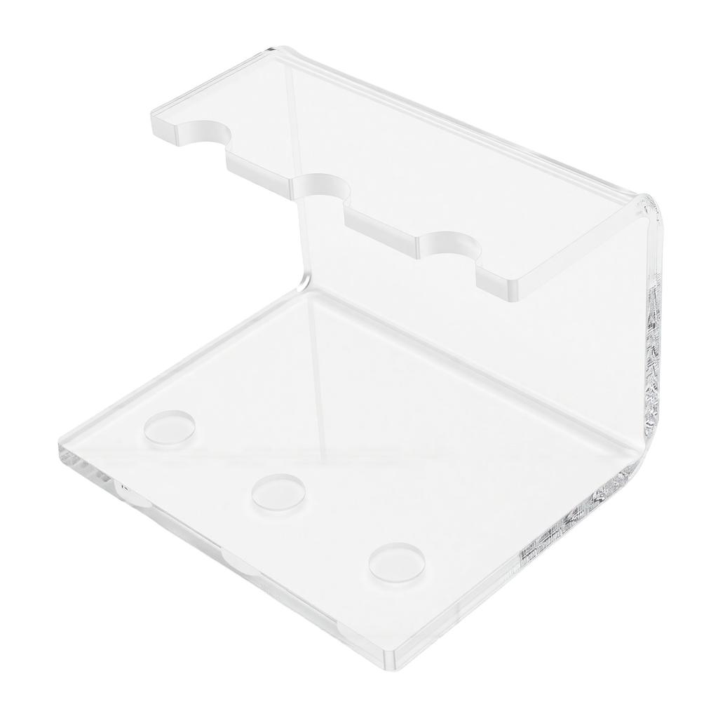 2pcs Acrylic Dart Holder Wall Mount 3 Holes Ample Space Transparent Acrylic Dart Stand