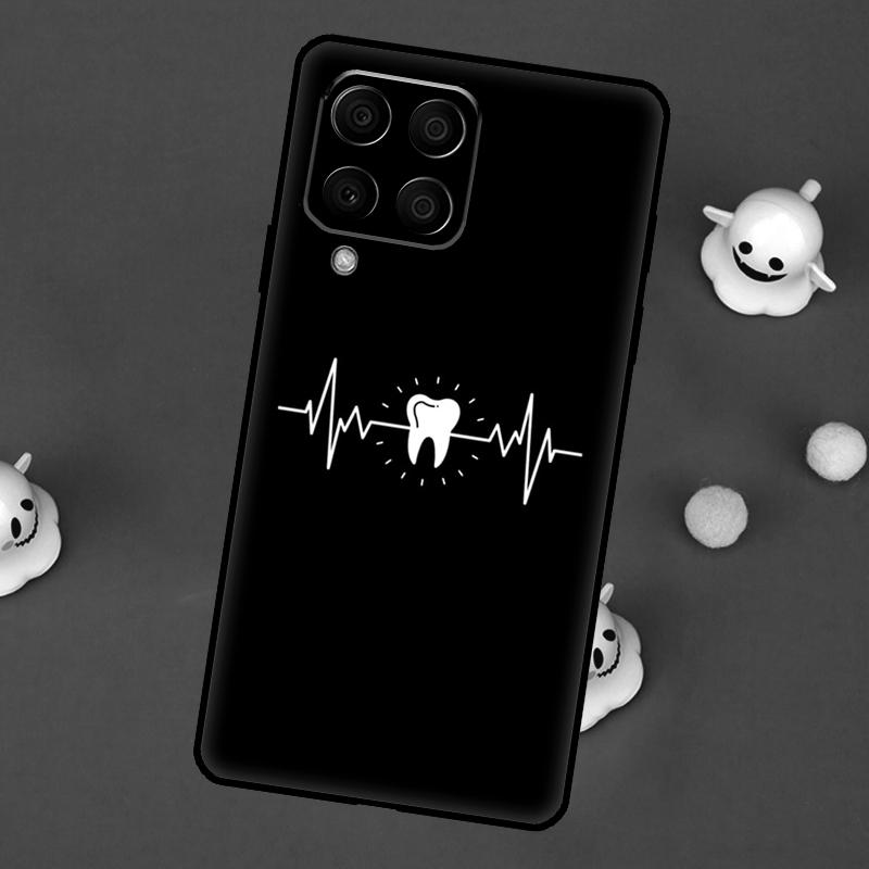 Zahnarzt Zahn Zähne Zahnarzt Abdeckung Für Samsung Galaxy M20 M30s M33 M13 M23 M53 M15 M55 M31 M51 M14 M34 M54 M32 M52 Hülle