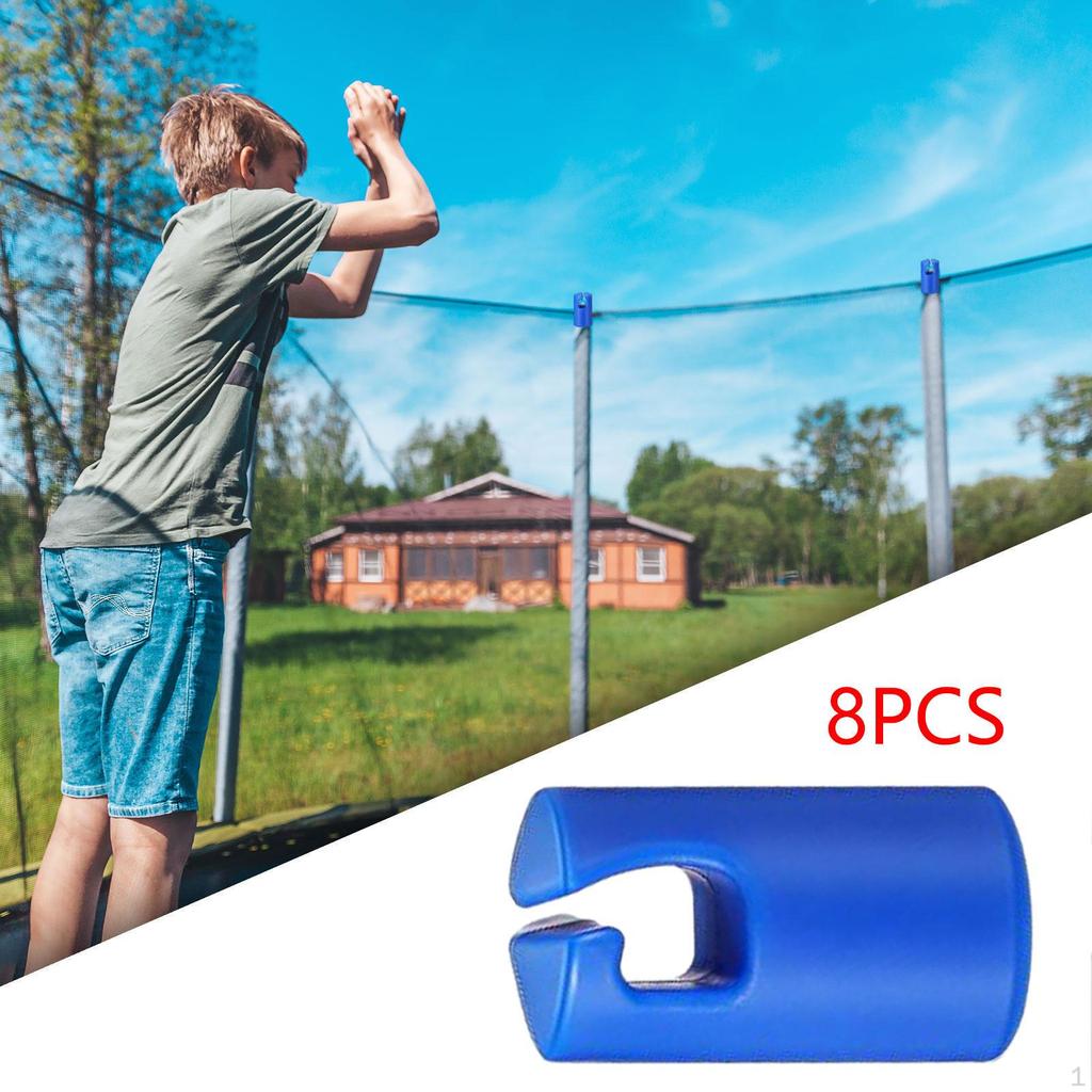 Capuchons de poteau d'enceinte de trampoline, housse de protection, support supérieur en filet de qualité supérieure
