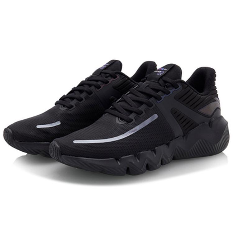 Li Ning LN Fle Cushioning Moisture Wicking Lightweight Low Top Casual Shoes Women's Black ARKQ014-1