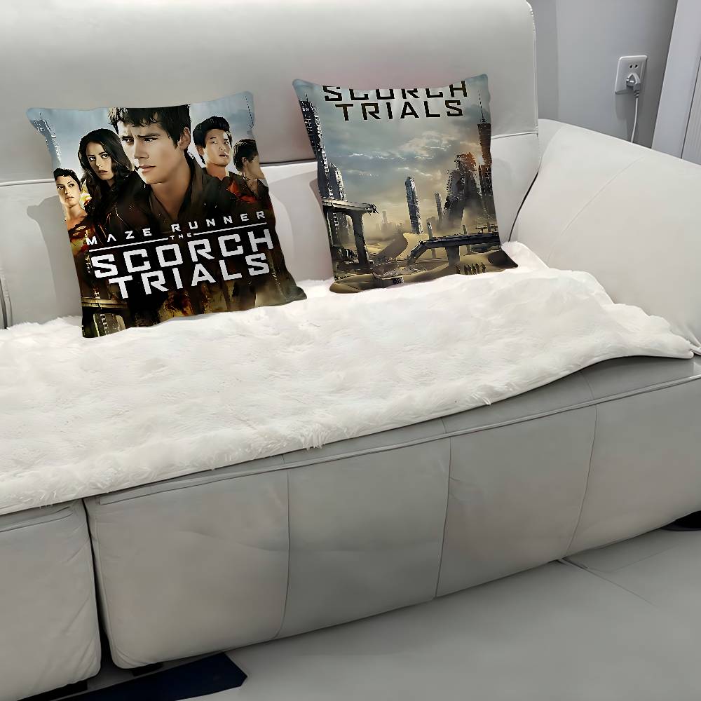 MovieS-T-The MazeS Runner Pillow Case Removable Washable Cushion Cover – All-Season Soft Linen
