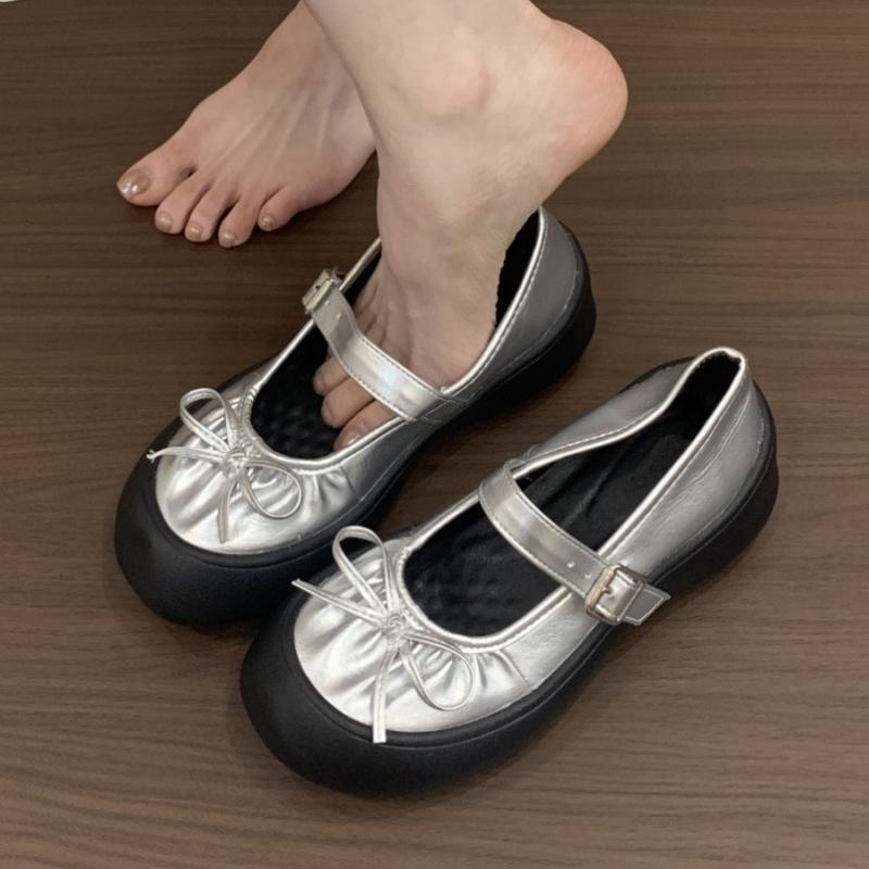 Flats Women Shoes Bow Casual Sport Sandals 2025 Trend New Summer Loafers Brand Marie Janes Woman Sneakers Zapatos Mujer