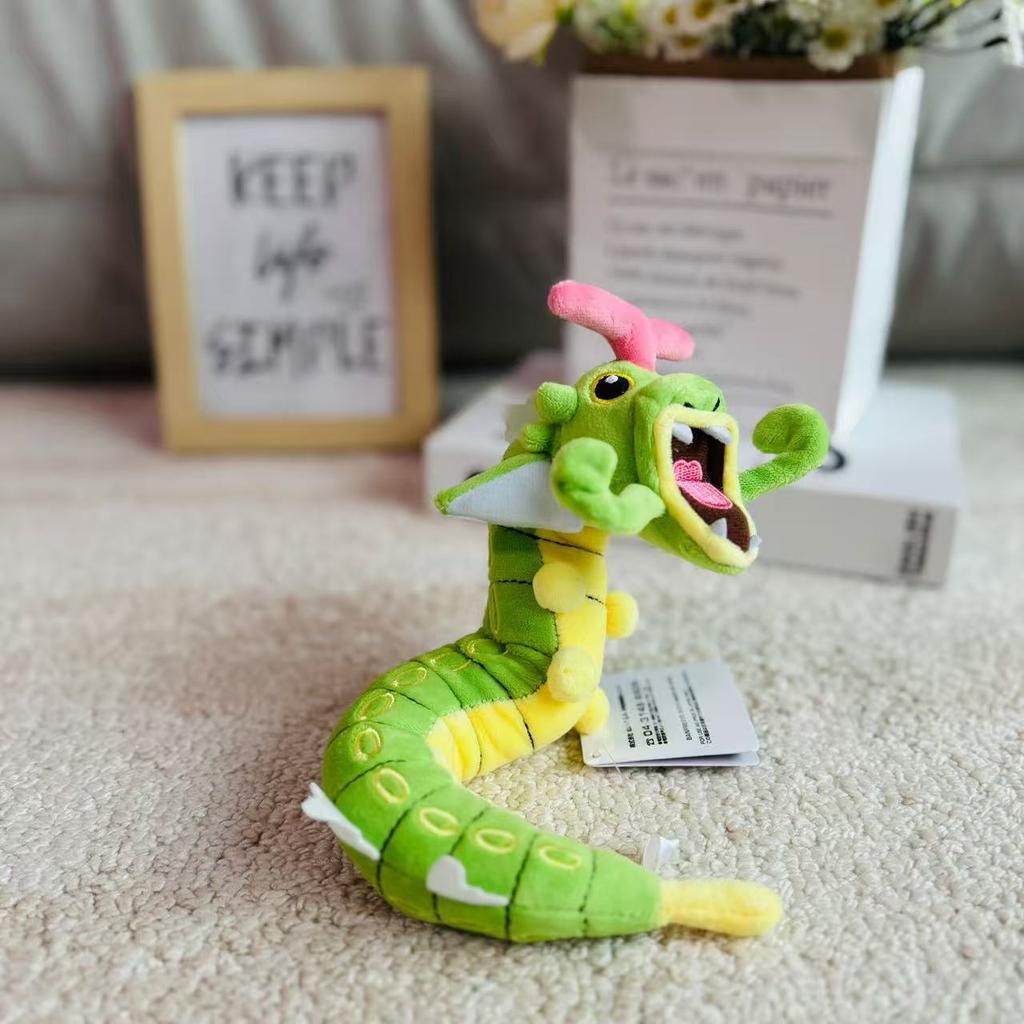 30cm Caterpie Gyarados Mega Rayquaza Doll Kawaii  Plush Fusion Lapras Tyranitar Toy Super Soft Kids Like Gift