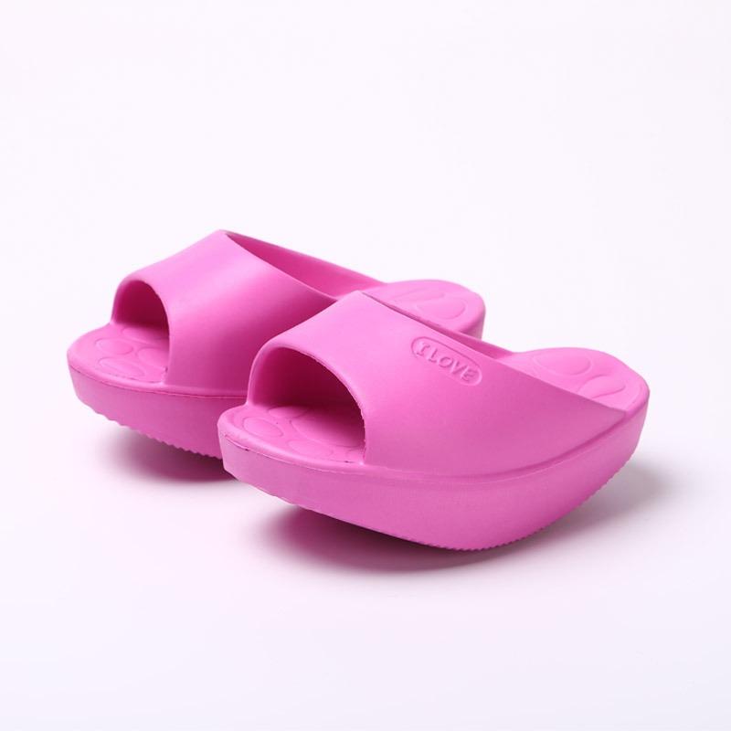 Sommer Keilabsatz Hausschuhe, Fitness Damen Hausschuhe, Indoor Sports Schaukel Schuhe, Hausschuhe
