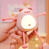 Cartoon Night Light Mini DIY Table Reading Lamp Novel Animal Desktop Decorative Ornaments Lamp Bedroom Decor Gifts For Children