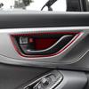 Real Carbon Fiber Sticker For Subaru WRX/WRX STI 2025 2025 Car Door Handle Frame Interior Trim RHD LHD Cover Accessories