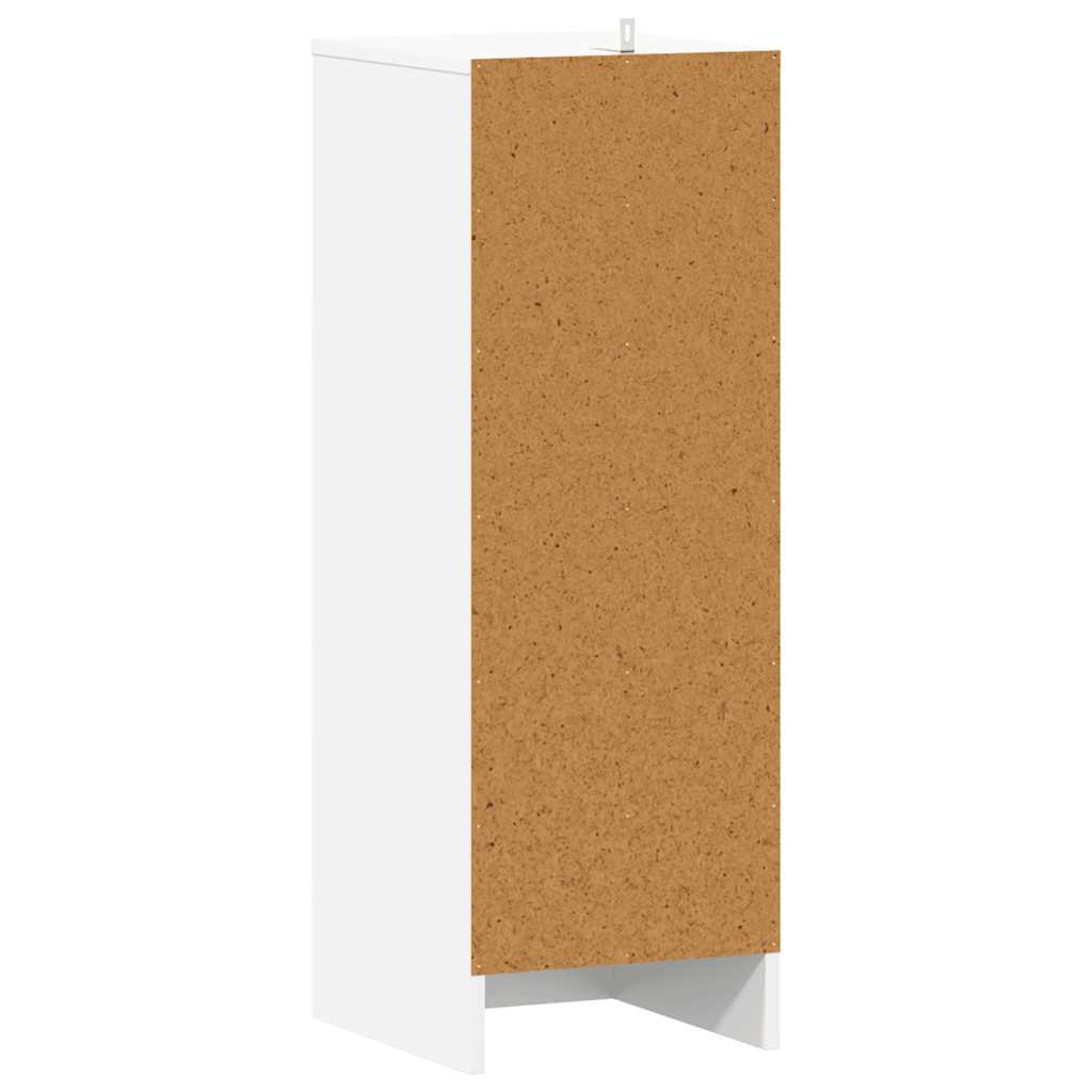 vidaXL Schuhschrank Weiß 32x35x92 cm Holzwerkstoff