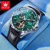 OLEVS Hodinky Módní Vodotěsné Luminous Mechanical Watch Pánské hodinky Pánské hodinky