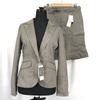 Tag Attached Vert Dense Noble Mini Skirt Suit Set Up Beige Women's M 2(USED)