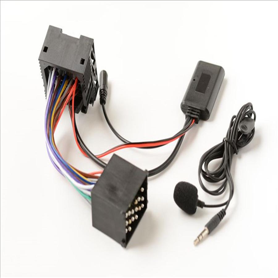 Radio Bluetooth AUX IN Kabeladapter mit Mikrofon für BMW E46 3er CD 2002+