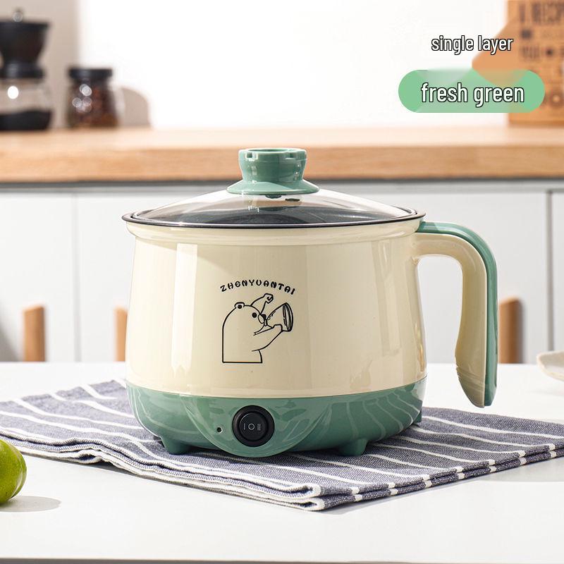 Multifunctional Electric Cooking Pot: Automatic Steamer, Boiler, Rice Cooker, and Hot Pot for Students and Dorms