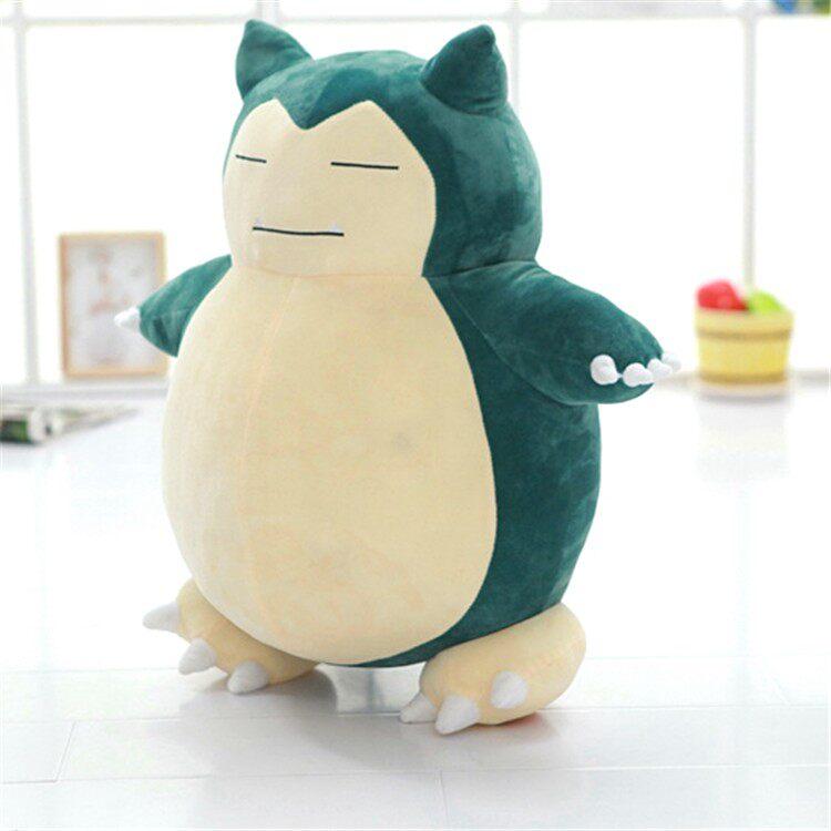 Snorlax Plush Toys 30/50cm Cartoon Japan Anime Monster Elf Soft Stuffed Animal Doll for Girls Birthday Gift