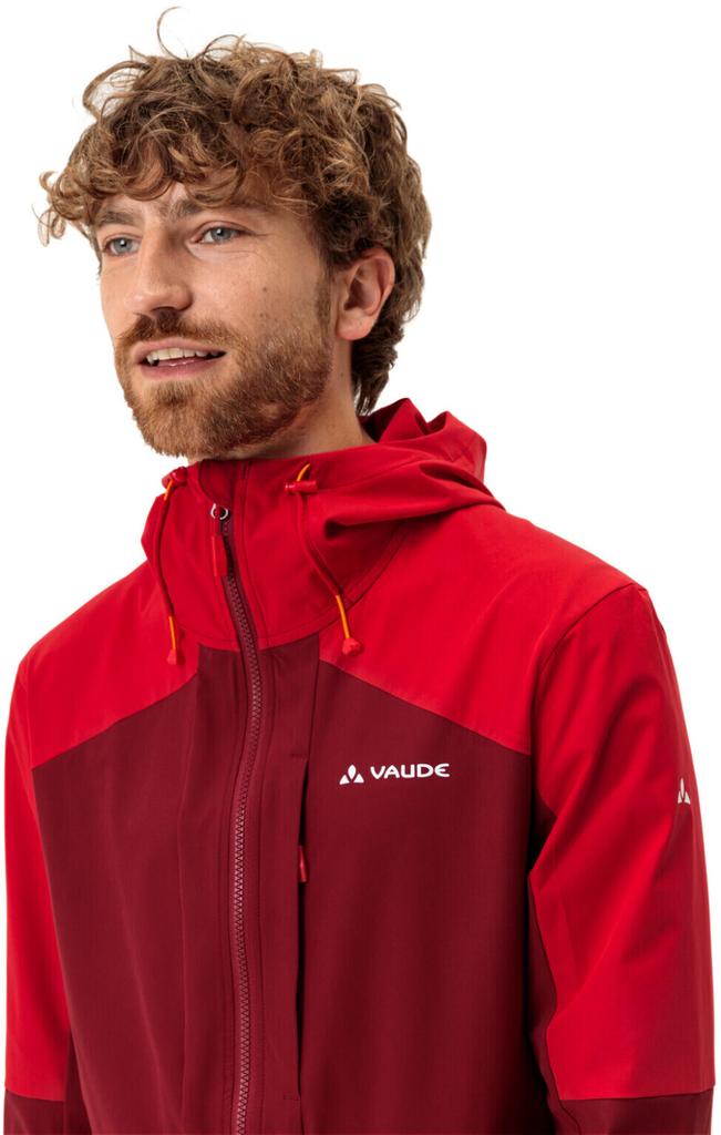 Куртка VAUDE Men's Elope Wind Jacket carmine
