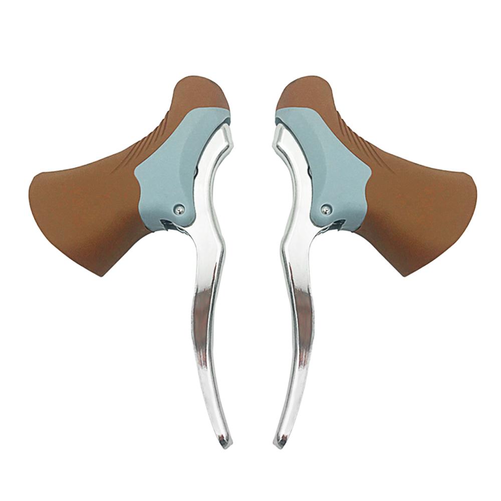 Aluminum Bicycle Brake Handle MTB Cycling Brake Levers Front & Rear Drop