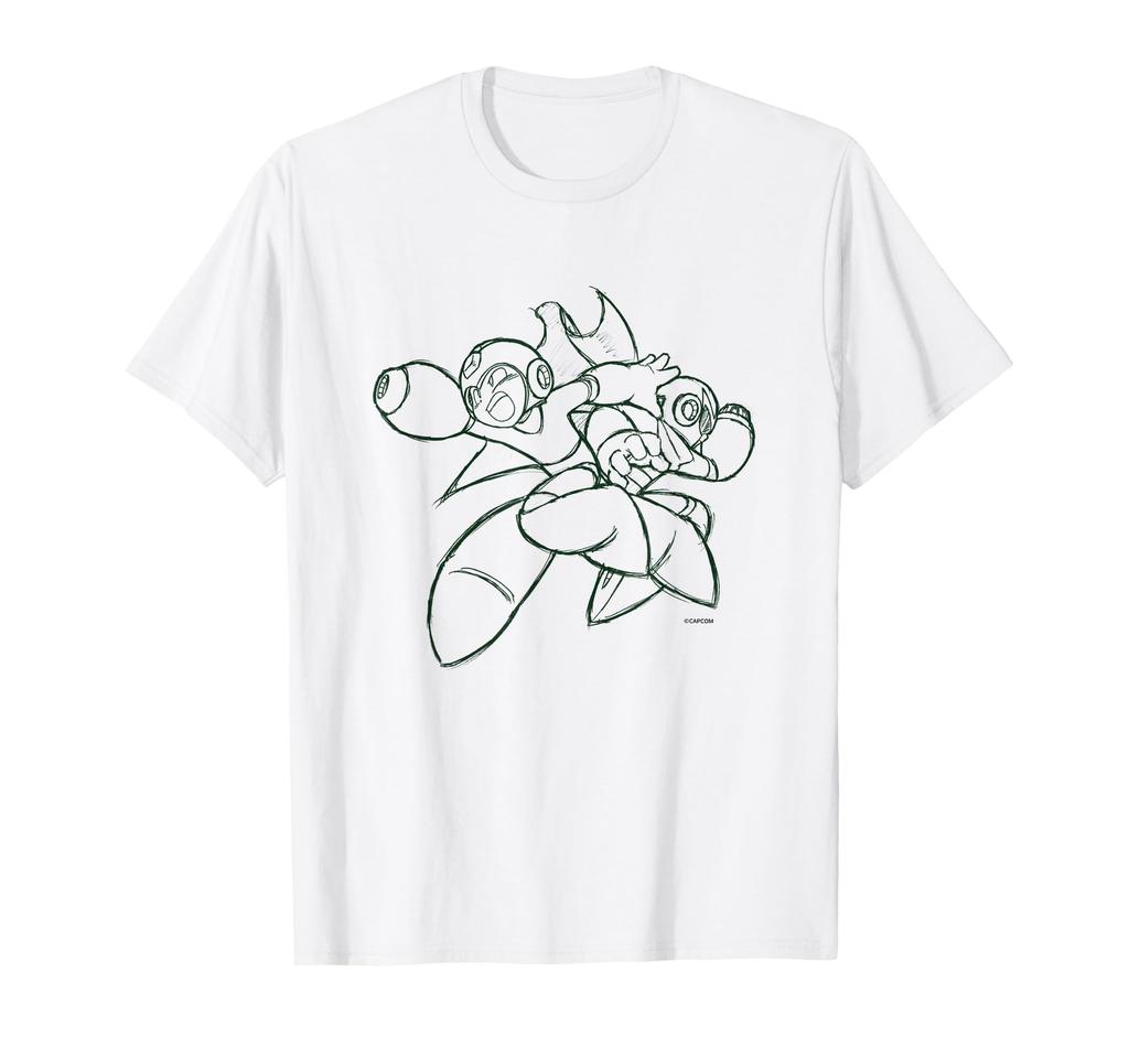 Mega Man vs. Blues (B) T-shirt