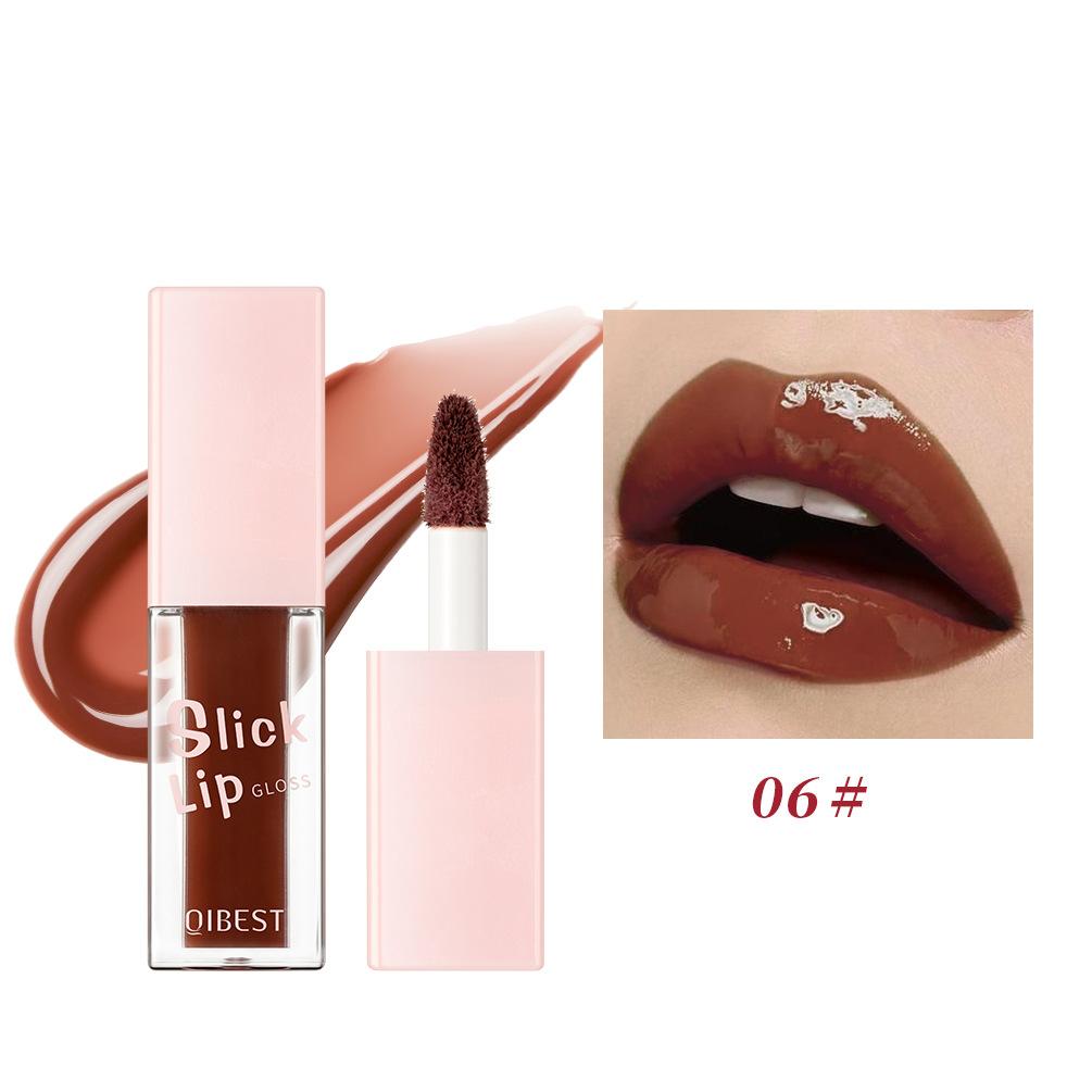 Lip Oil Mirror Moisture Moisturizing Long-lasting Fade Lip Lines Natural Three-dimensional Lip Gloss
