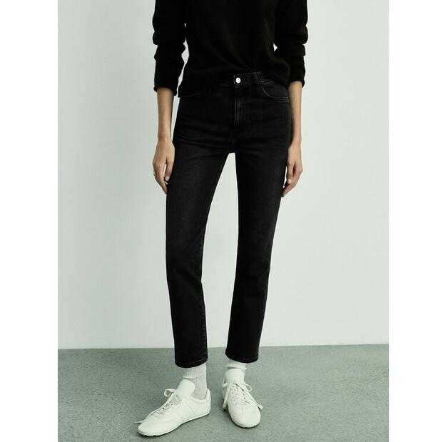 

Джинсы Mango Claudia 87030426 черный Slim Fit 44