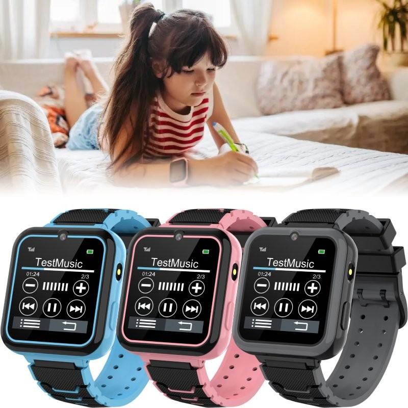Kids Smartwatch Hd Touch Screen Games Music Two Way Call Calculator Flashlight
