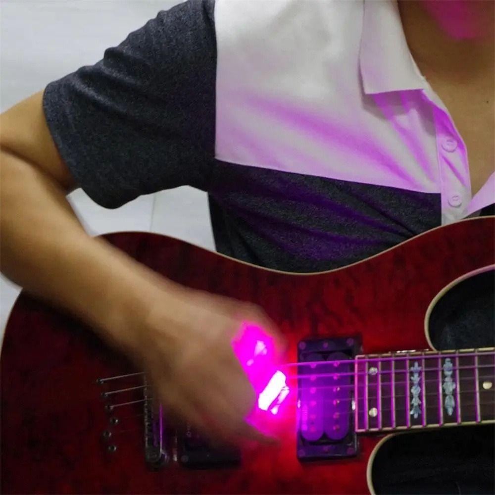 High-Sensitivity Guitar LED Pick Guitar Touch Guitar Glowing Plectrum Stringed Instrument