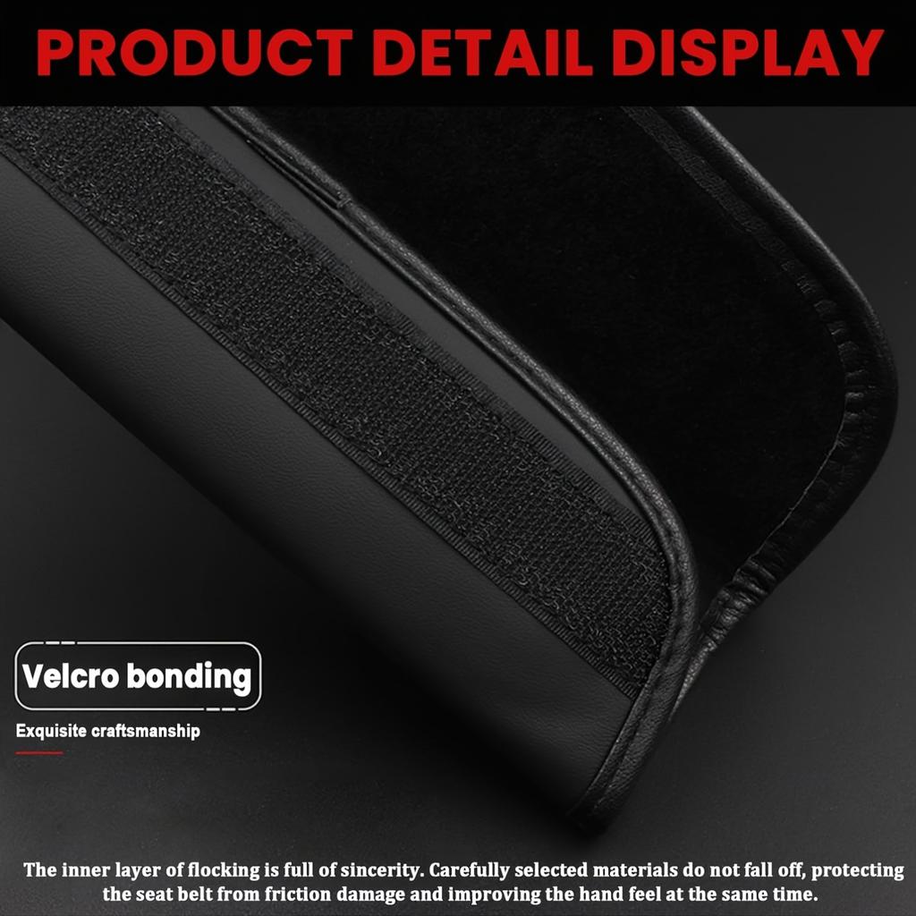 2Pc For BYD Tang F3 E6 Atto Yuan Plus Song Max G3 I3 Ea1 Dmi 2din Car Seat Belt Shoulder Protector Cover Safety Belt Padding Pad
