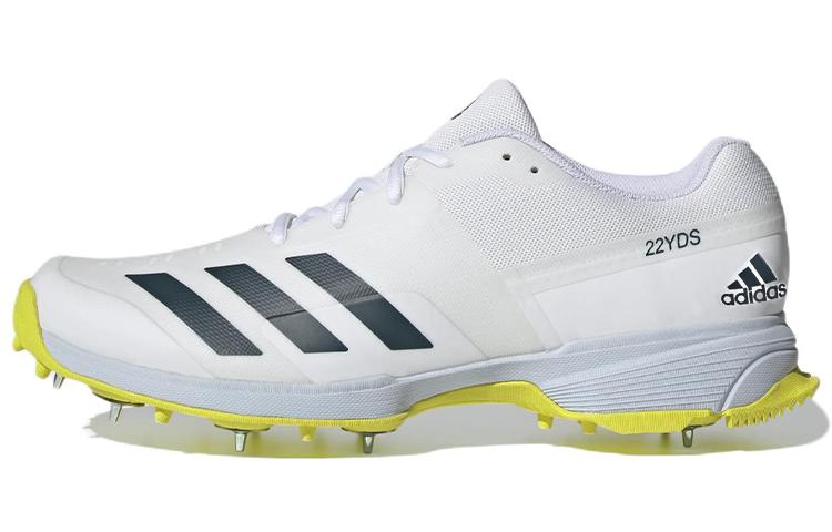 

Adidas 22YDS Abrasion Resistant Low top Training Shoes Men s White Yellow H67480 46