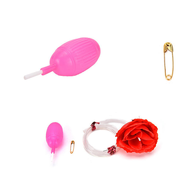 Water Squirt Rose Clown Flower Magic Trick Joke Funny Prank Kids Prankster Prop
