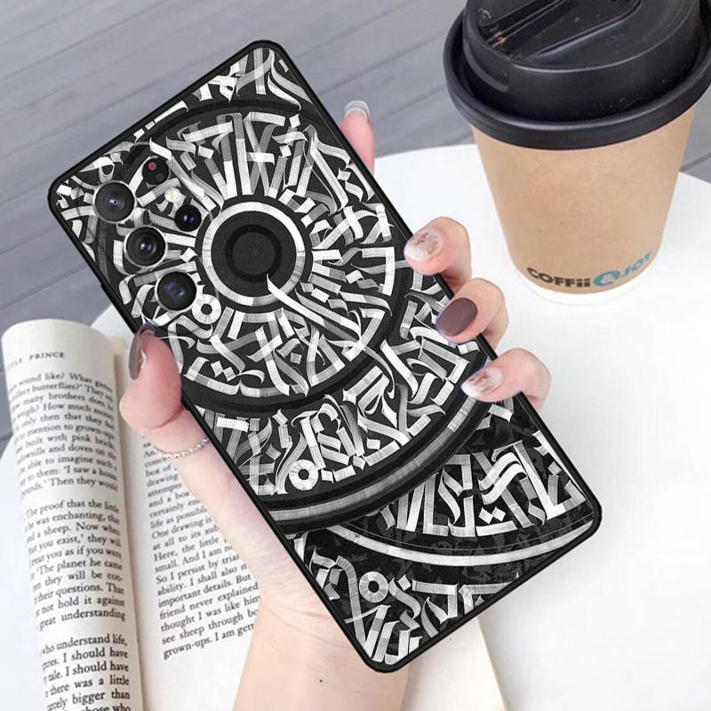 Pokras Lampas Art Graffiti Bible verse phone case Cover For Samsung Galaxy S24 S25 Ultra S21 S22 S10E Note 10 Plus 20 FE S23