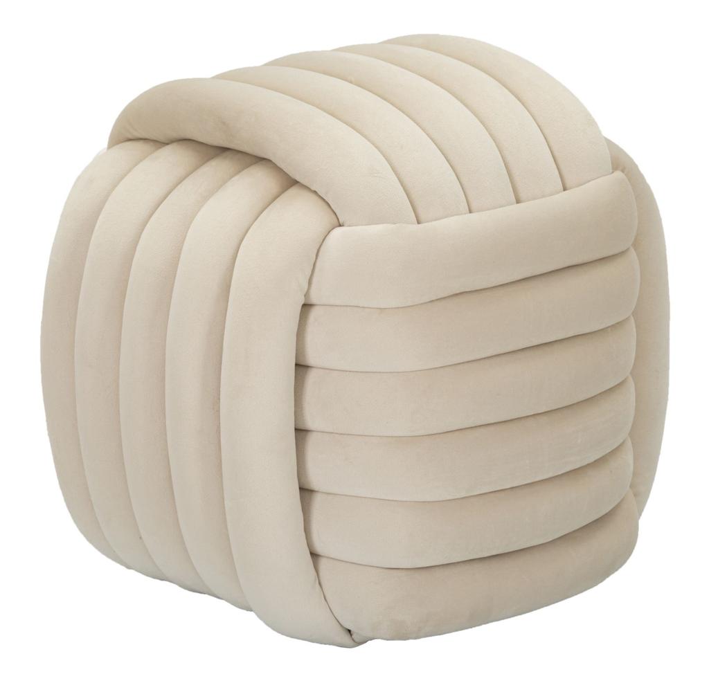 Stool Softy Cream Cm 45X45X45