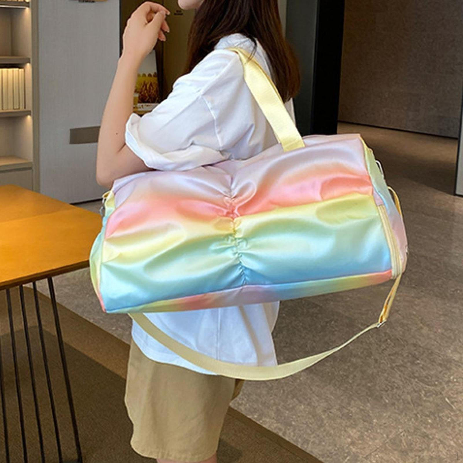 

Дорожная сумка легкая мужская женская большая вместительная сумка для плавания спортзала фитнеса